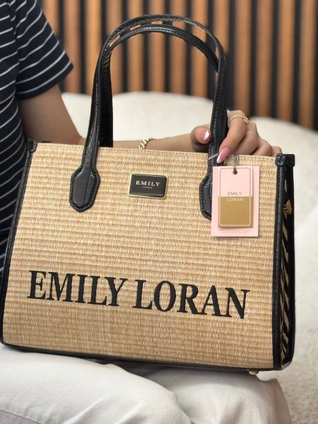 حقيبة جلد فاخره جدا من Emily Loran