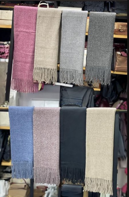 شال شتوي سادة