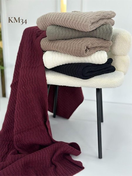 شال صوف صنارة