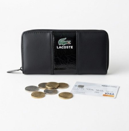 جزادين ستاتي ماركة لاكوست حجم كبير مع سحاب داخلي للفراطة