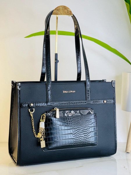 حقيبة فاخرة قطعتين من ايميلي لوران